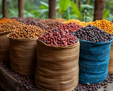 Yirgacheffe and sidamo fruity coffees